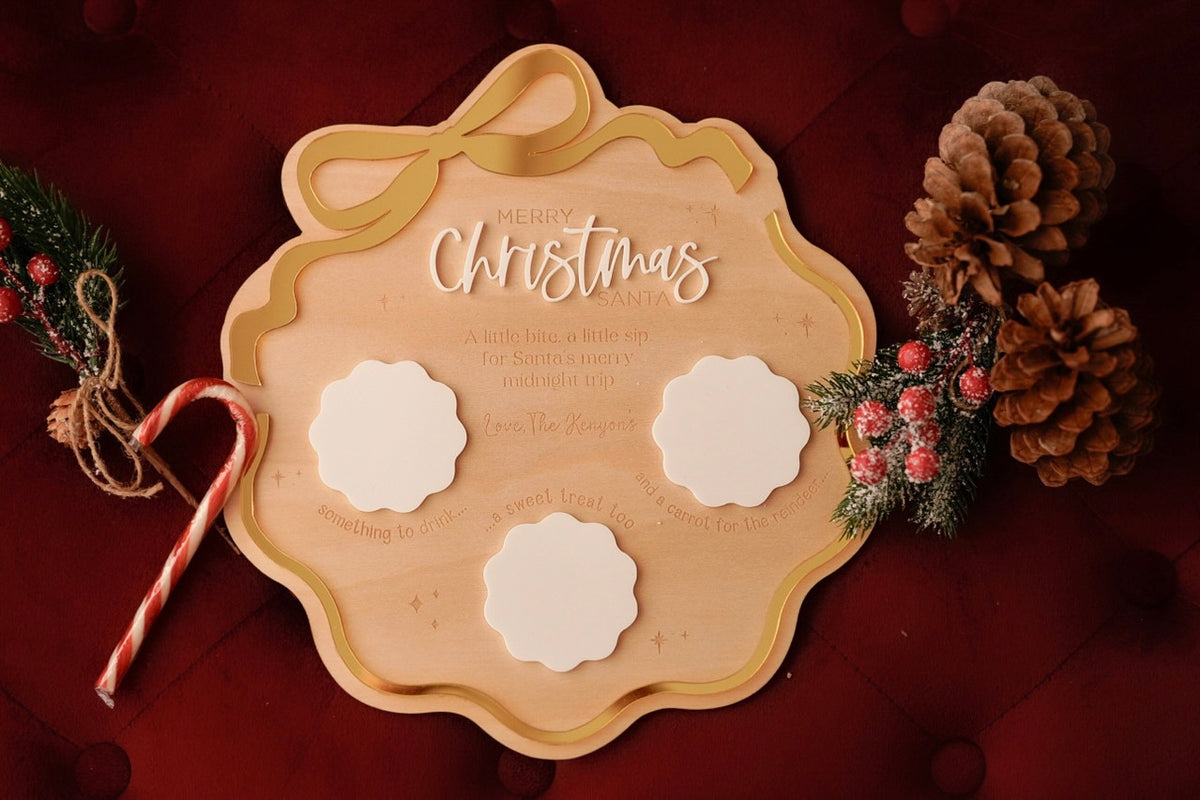 Personalised Santa Treat Board