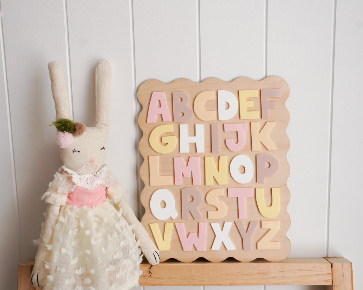 Alphabet Sign- Pink Theme