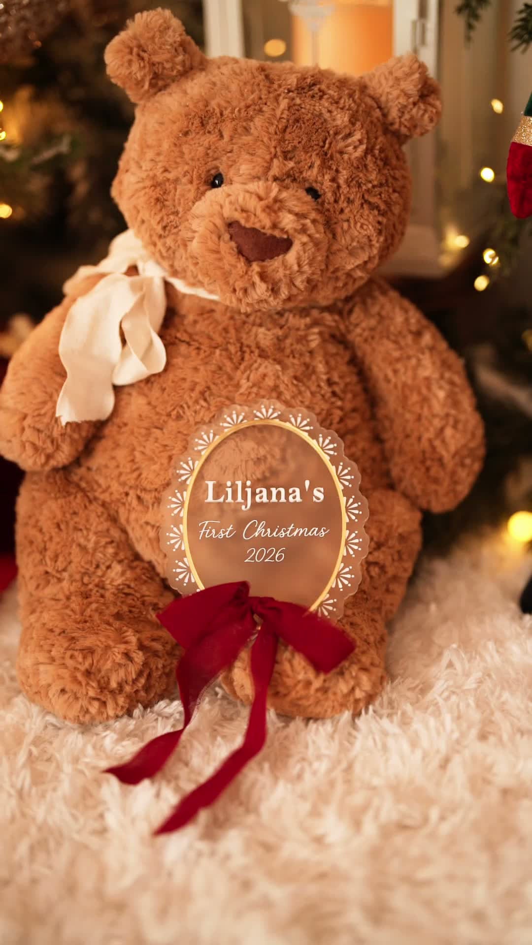First Christmas Keepsake Sign