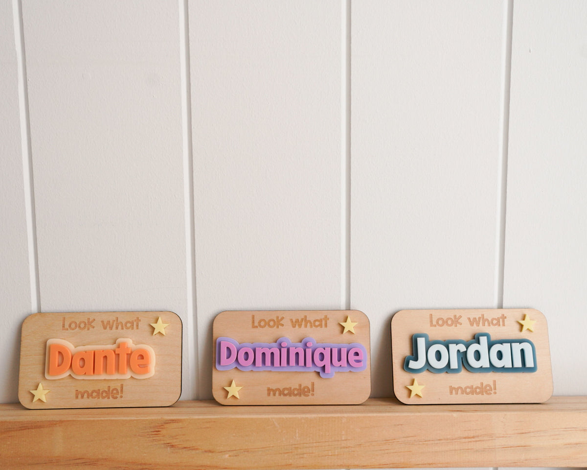 “Look What I Made” Magnets