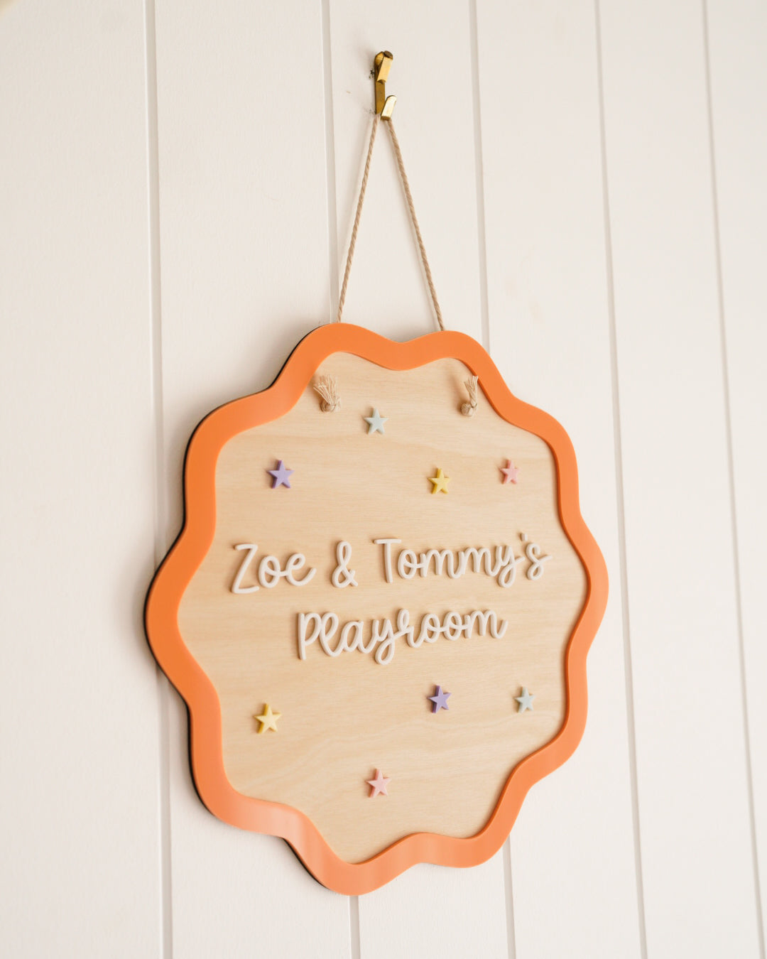 Hanging Playroom Sign