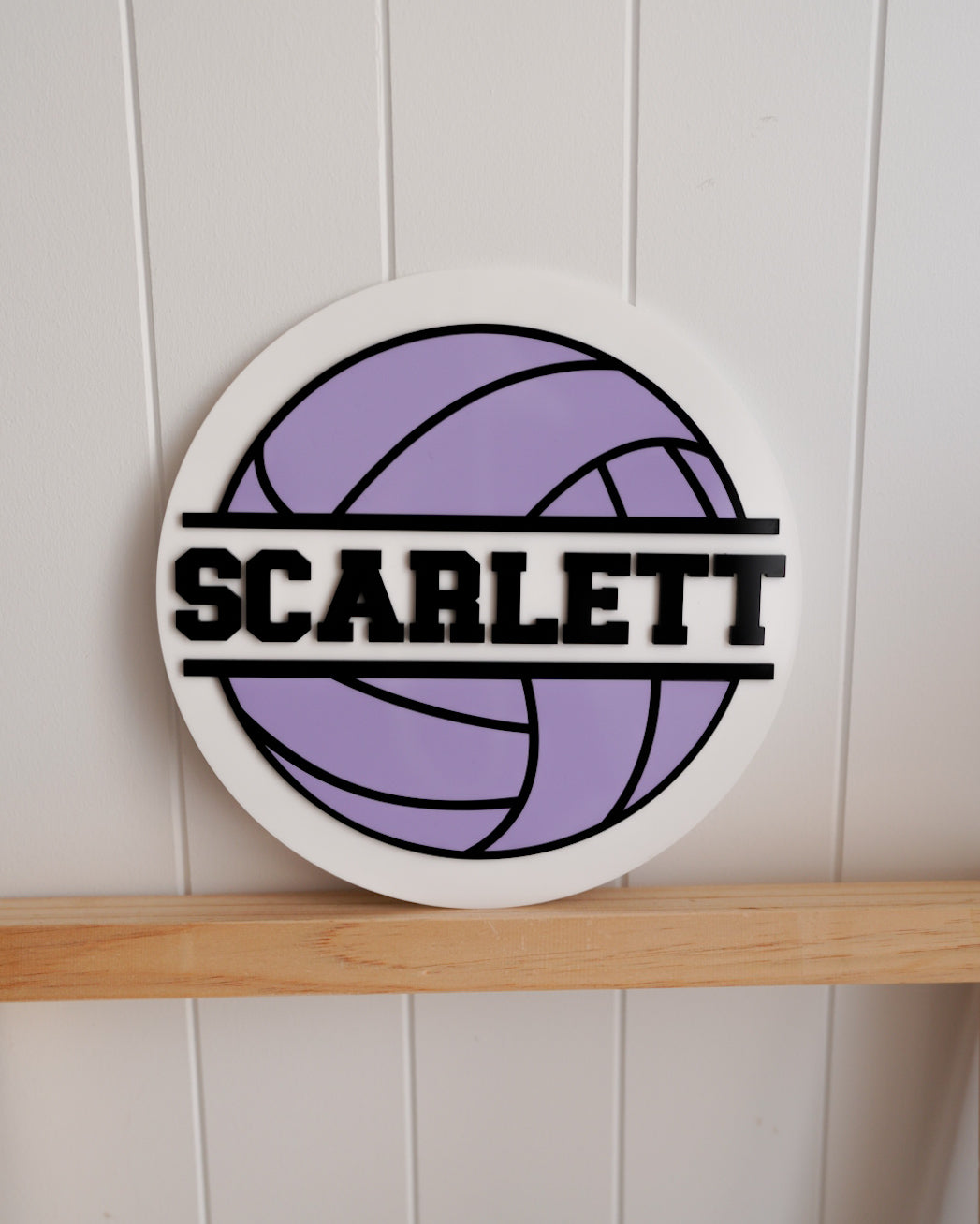 Netball Wall Plaque