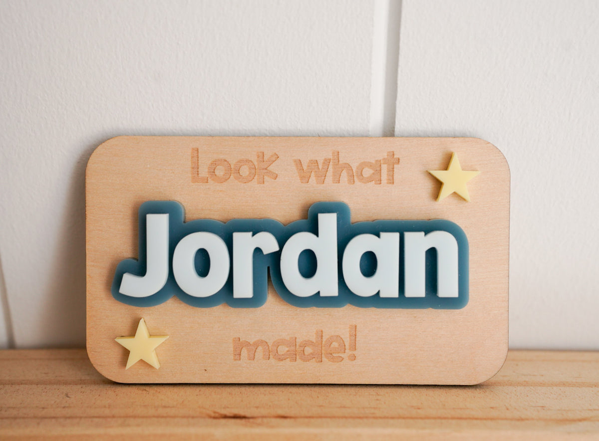 “Look What I Made” Magnets