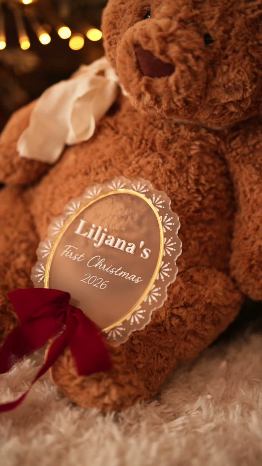 First Christmas Keepsake Sign