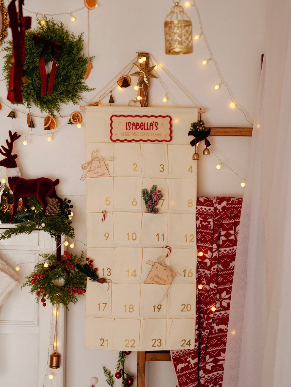 Personalised Christmas Advent Calendar